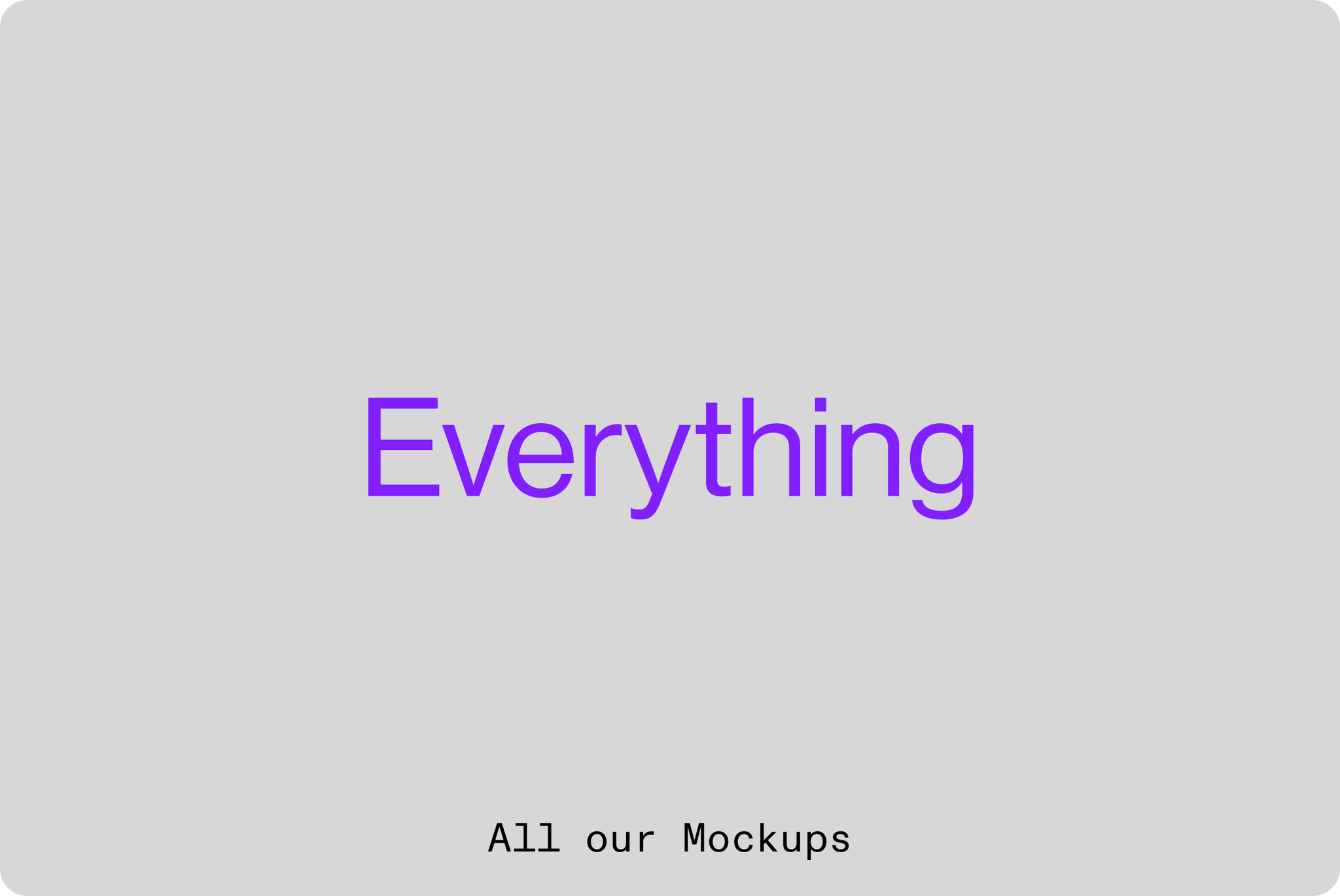 ARTD Everything (276 Mockups)