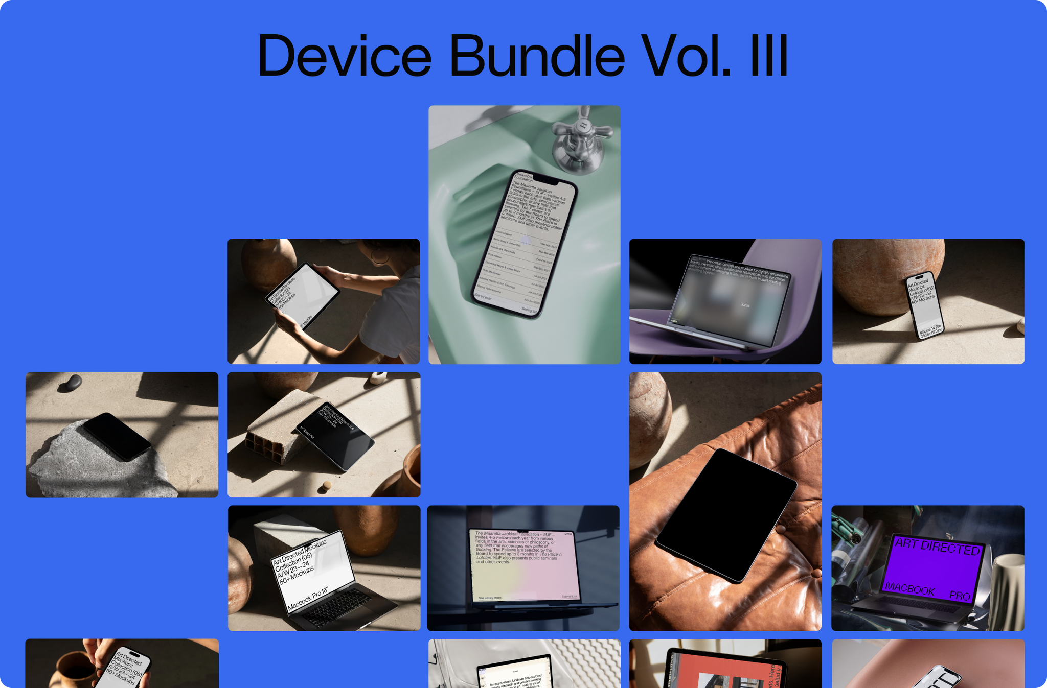 Device Bundle Vol. III (58 Mockups)